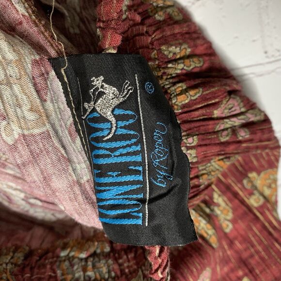 Lone Roo by Roper Red Vintage 90s Women’s Western Fringe Jacket w/ Skirt - Picture 12 of 15